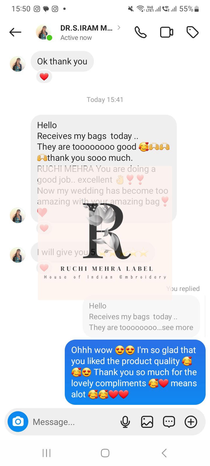 RuchiMehraLabel.com Reviews