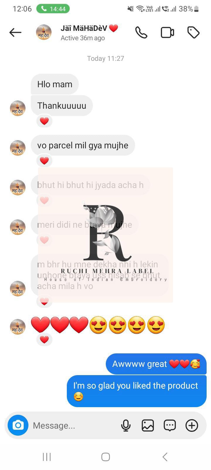 RuchiMehraLabel.com Reviews