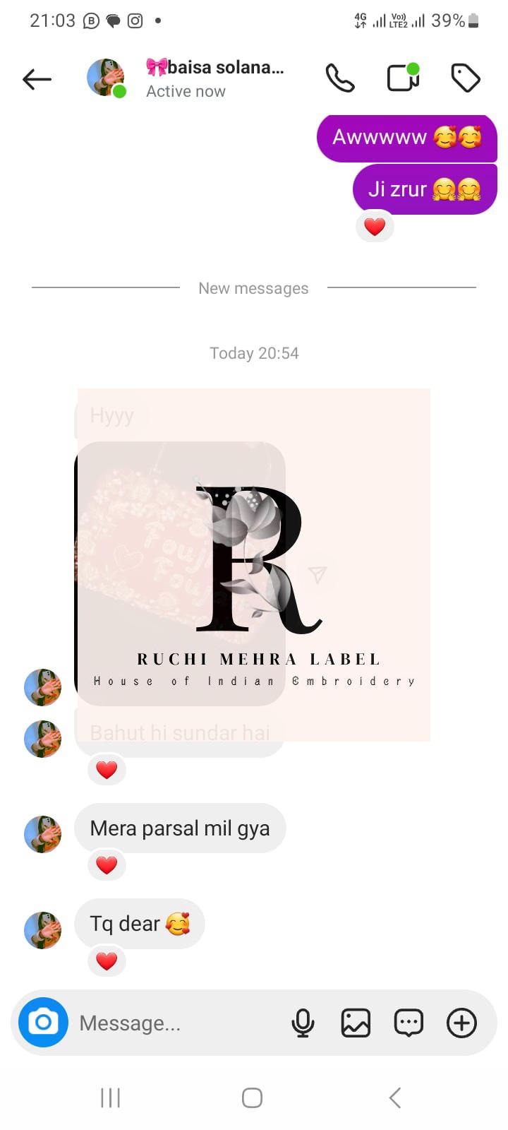 RuchiMehraLabel.com Reviews