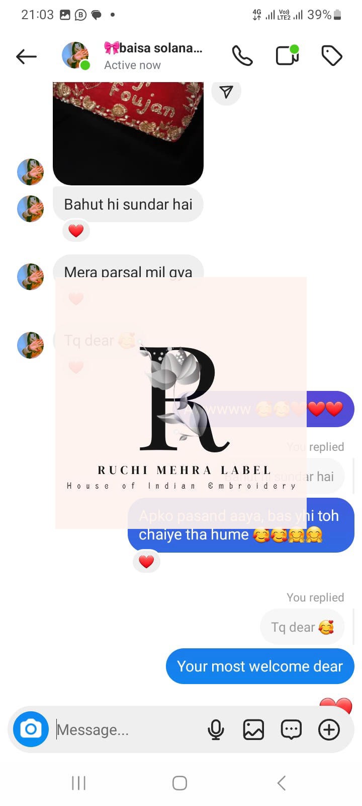 RuchiMehraLabel.com Reviews