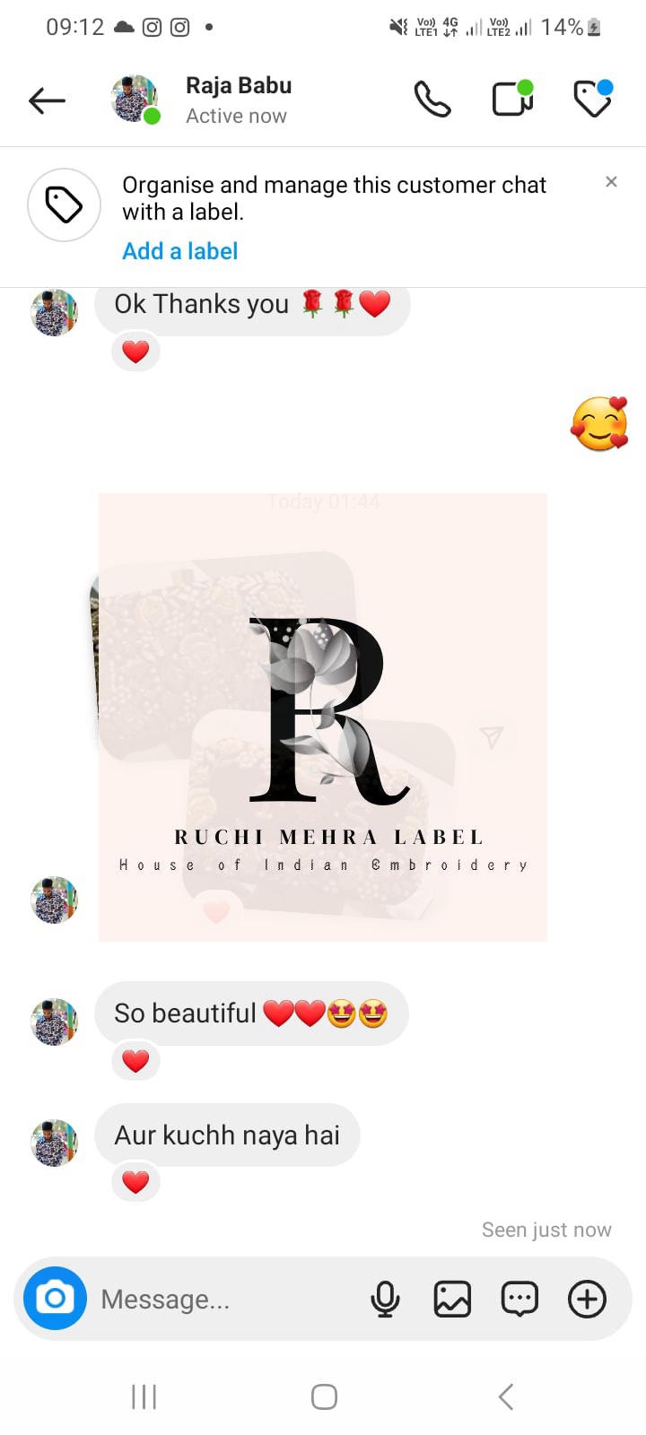 RuchiMehraLabel.com Reviews